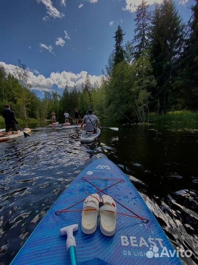 Сап прогулки по Питеру и области