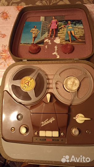 Катушечный магнитофон комета