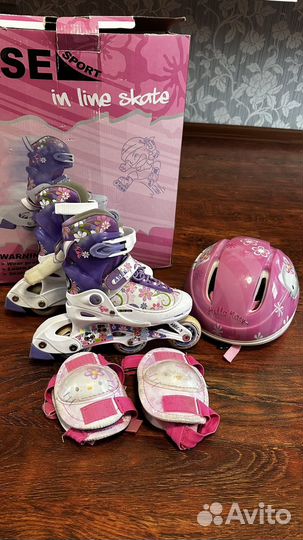 Ролики для девочки 26-29