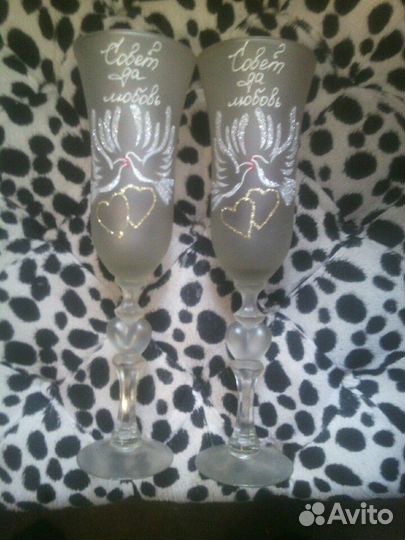 Свадебные фужеры
