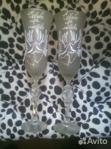 Свадебные фужеры