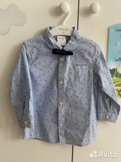 Рубашка с бабочкой