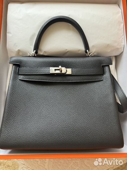 Сумка hermes kelly 25 togo