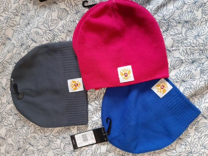 Лыжные Шапочки перчатки adidas Сборной России