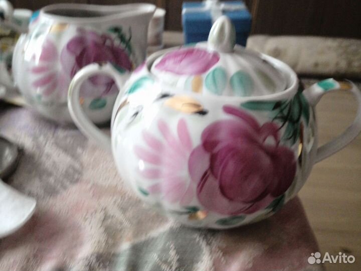 Чайные сервизы Пион, Дороги,попредметно