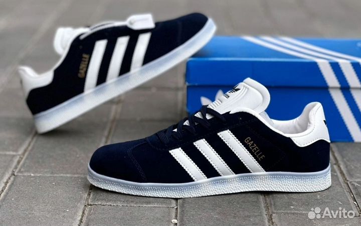 Кеды adidas gazelle с 41-46размеры