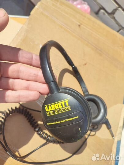 Наушники для металлоискателя гаррет оригинал