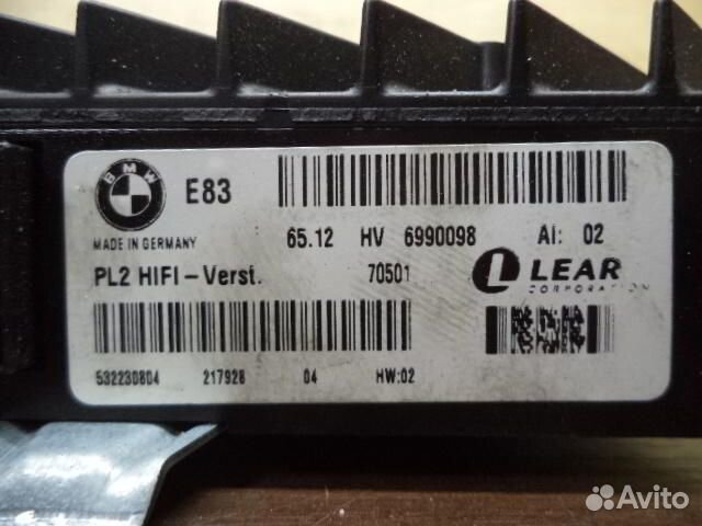 Усилитель звука BMW X3 E83 6990098