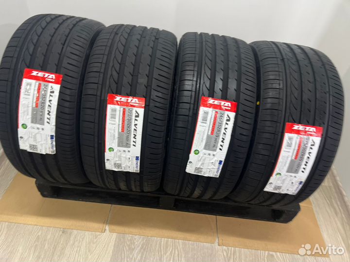 Zeta Alventi 245/35 R20 и 275/30 R20 103Y