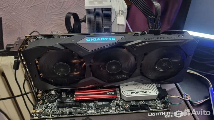 Видеокарта GTX 1660 super 6gb/Gigabyte Gaming OC