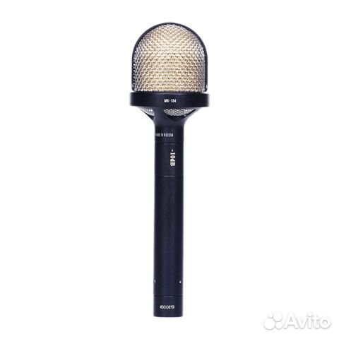 Мк-104 (черный, в картонной коробке) микрофон Окта