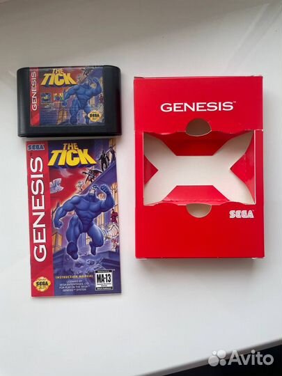 Игра на Sega Genesis - The Tick