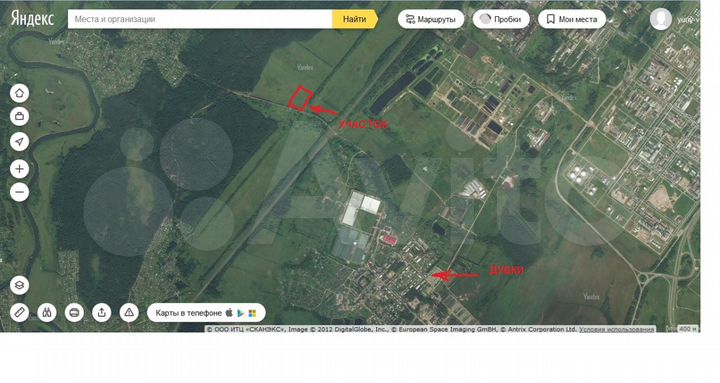 Участок 6 га (СНТ, ДНП)