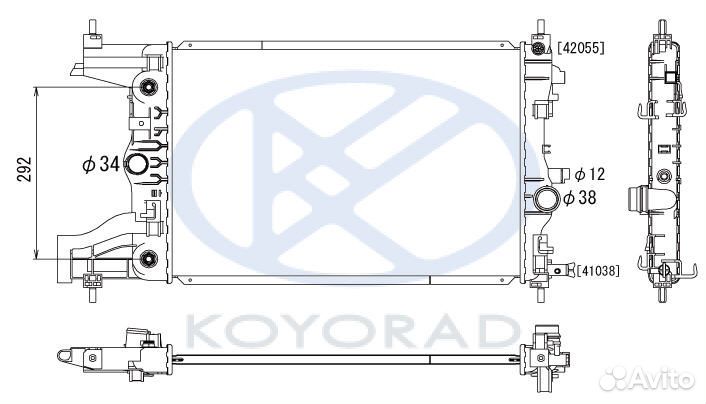 Cruze (1.6113./18 astra 09 1.6 AT. AT (koyo) Радиа