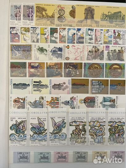 Почтовые марки Ватикан