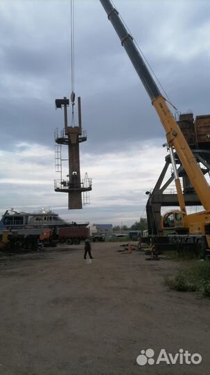 Порезка портальных кранов в металлолом