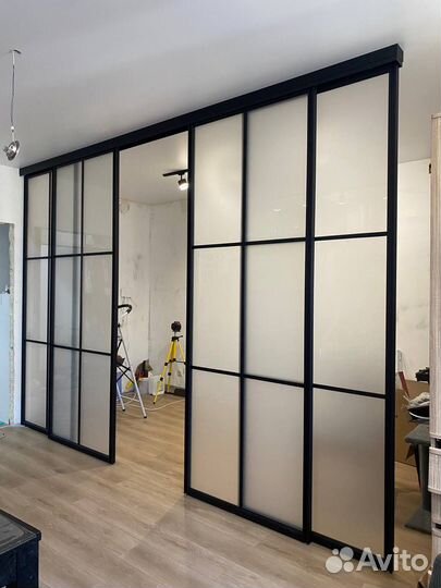 Перегородка матовая