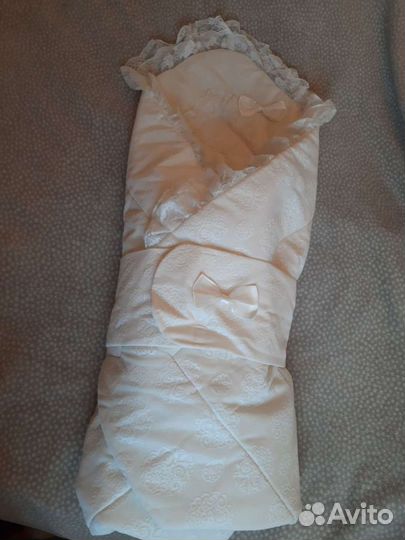 Конверт на выписку+шапочка little star