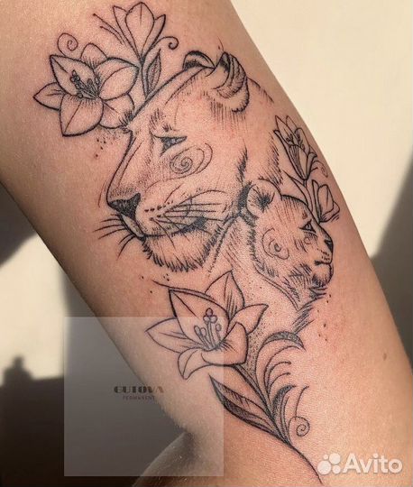 Перманентный макияж и тату