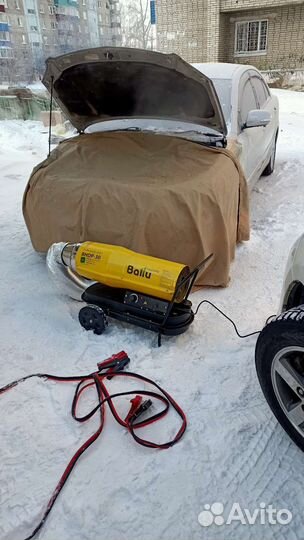 Отогрев автомобилей