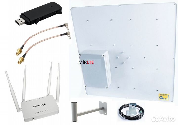 Интернет Комплект с MiMo антенной Gellan 18dBi