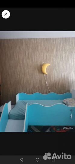 Кровать-чердак с горкой