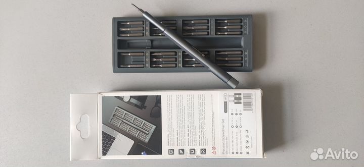 Отвертка 24 в 1 с магнитными битами Xiaomi like