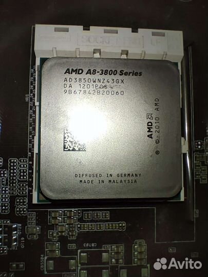 Процессор amd a8-3800 сокет fm1