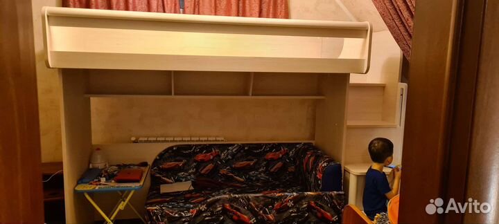 Детская кровать чердак
