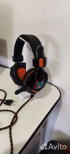 Игровые наушники с микрофоном