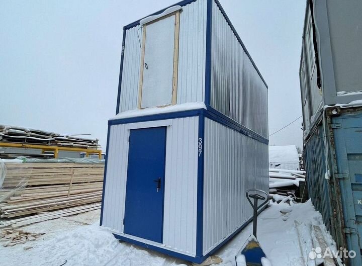 Вагончик для проживания зимой с НДС