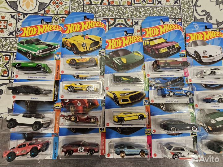 Hot wheels модели. Америка, Европа. Ч.1