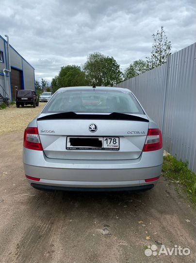 Спойлер Skoda octavia A7