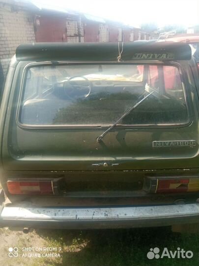 Крышка багажника нива 2121