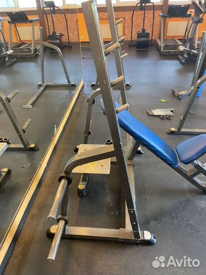 Скамья для жима наклонная Strong master