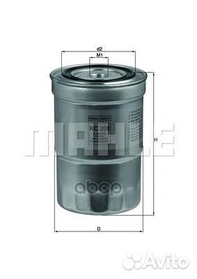 Фильтр топливный KC208 Mahle/Knecht