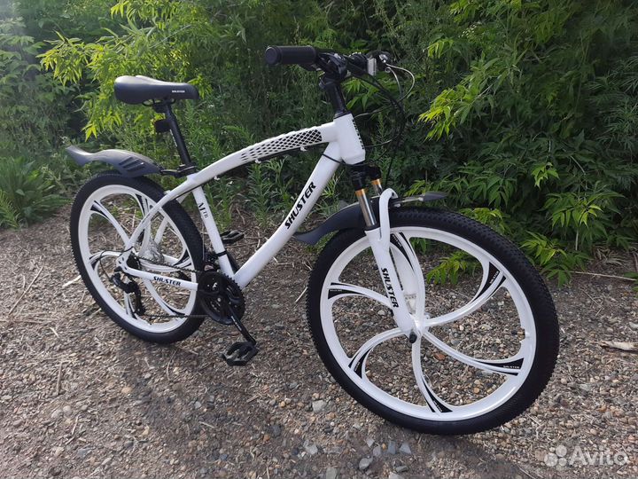 Велосипед новый на литых дисках, диск. торм