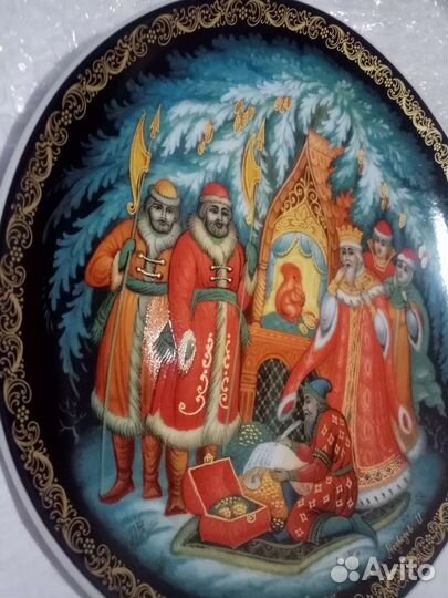 Тарелка фарфор коллекционная