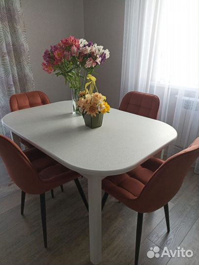 Стол кухонный раздвижной овальный Мерил