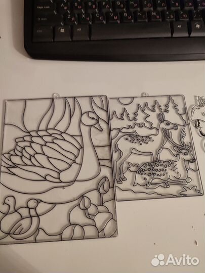 Витражи для детского творчества