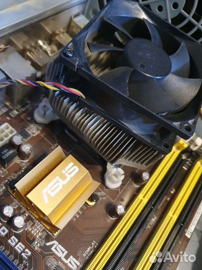 Материнская плата Asus P5Q SE2 процессор с кулером