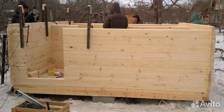 Баня готовая доставка и установка