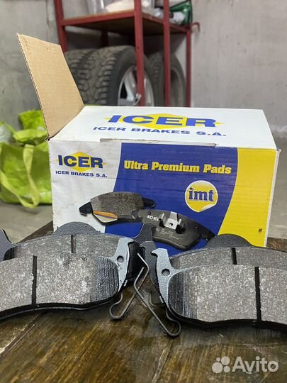 Колодки тормозные icer 181766 задние