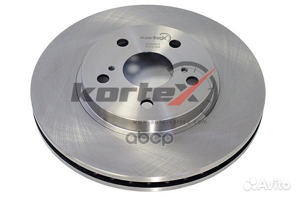 Диск торм. toyota camry V30 01-06 перед.вент.(d