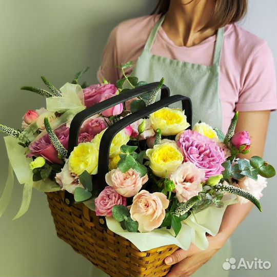 Королевский сад в корзинке