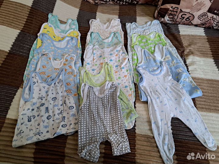 Вещи пакетом на мальчика от 3 до 6 мес