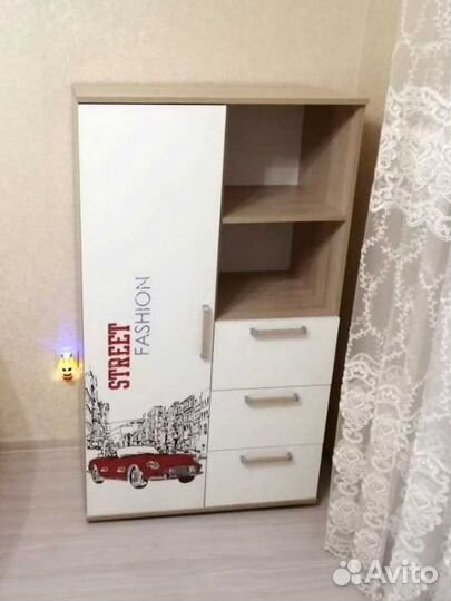 Детская кровать с ящиками Сенди