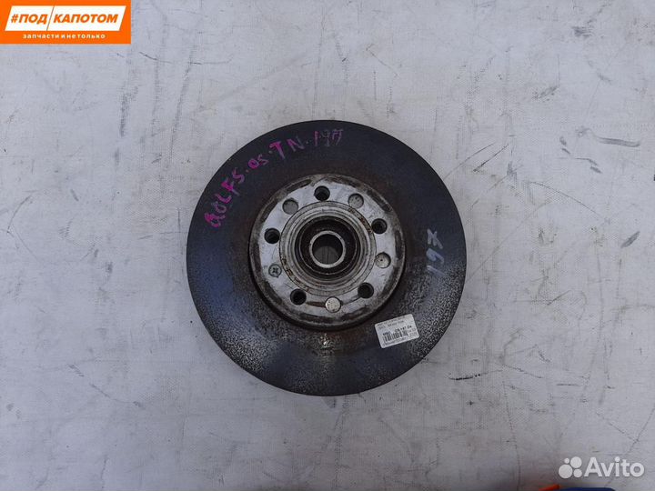 Диск тормозной передний правый Volkswagen Golf 5