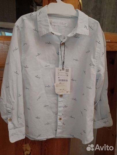 Рубашка zara новая
