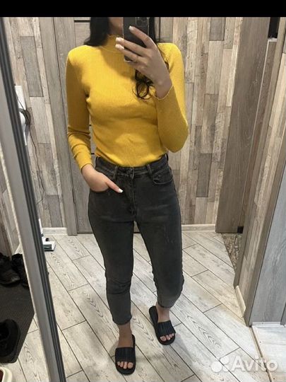 Джинсы, водолазка